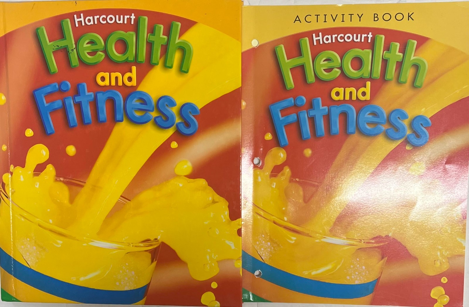 Grade 2 Health Student Text + Workbook Bundle Homeschool 2nd Curriculum Lot