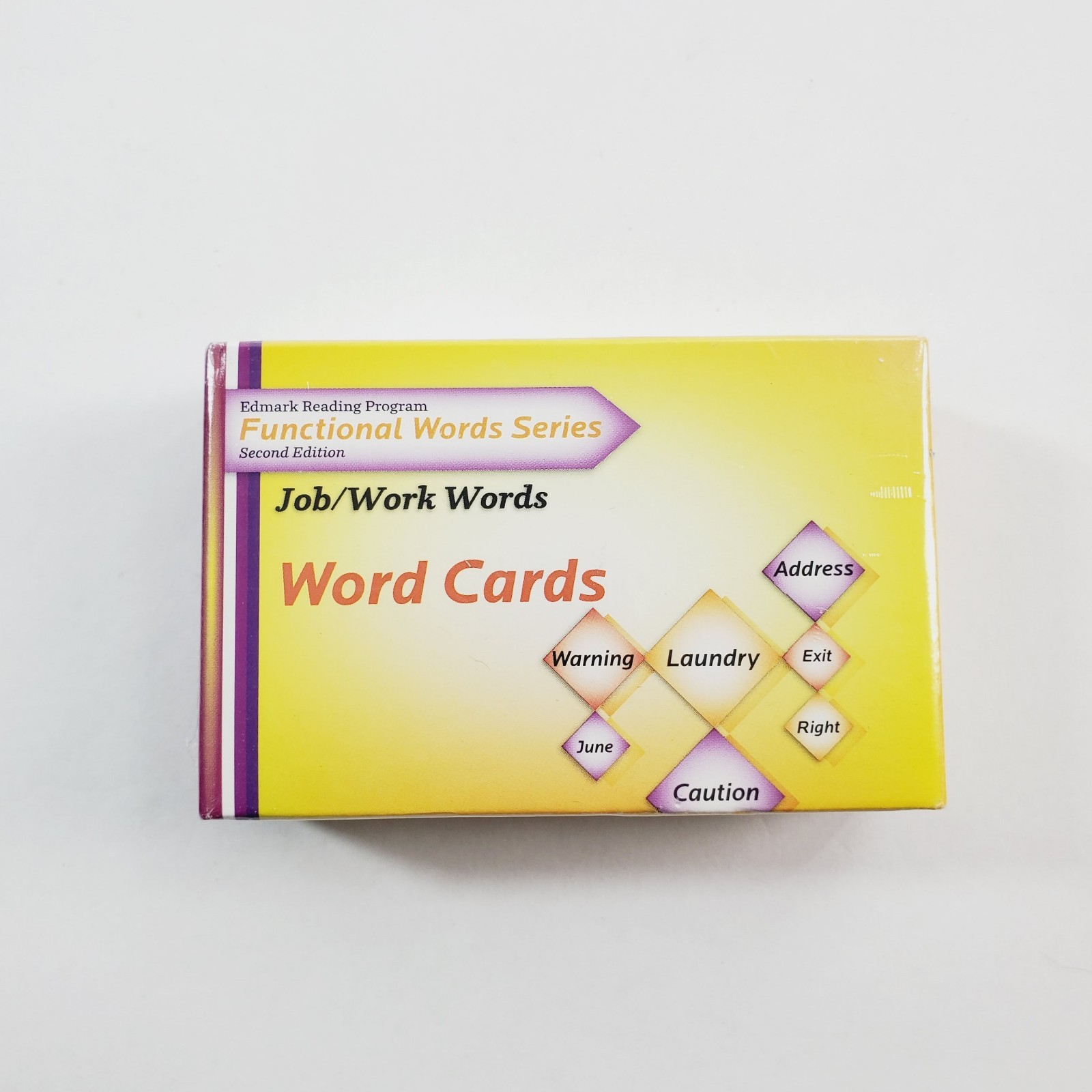 Edmark Reading Program Functional Words Series Job/Work Words Program