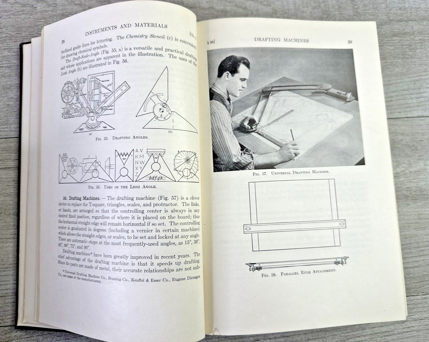 1940 Technical Drawing, Second Edition, Giesecke, Mitchell & Spencer HC Book