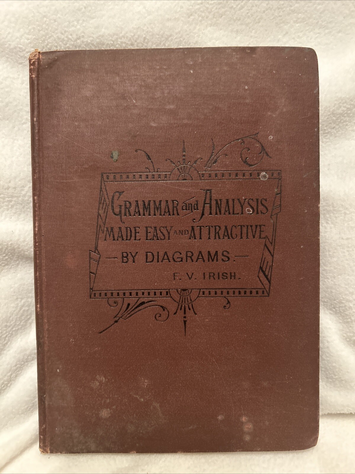 Grammar and Analysis Made Easy & Attractive By Diagrams 1883 Rare Vintage