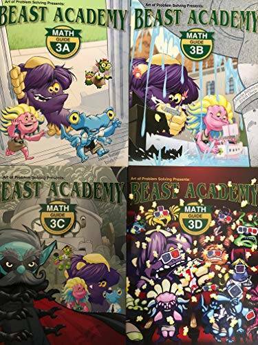 Beast Academy Math Guide 3D (Beast Academy Math–Art of Problem Solving) – GOOD