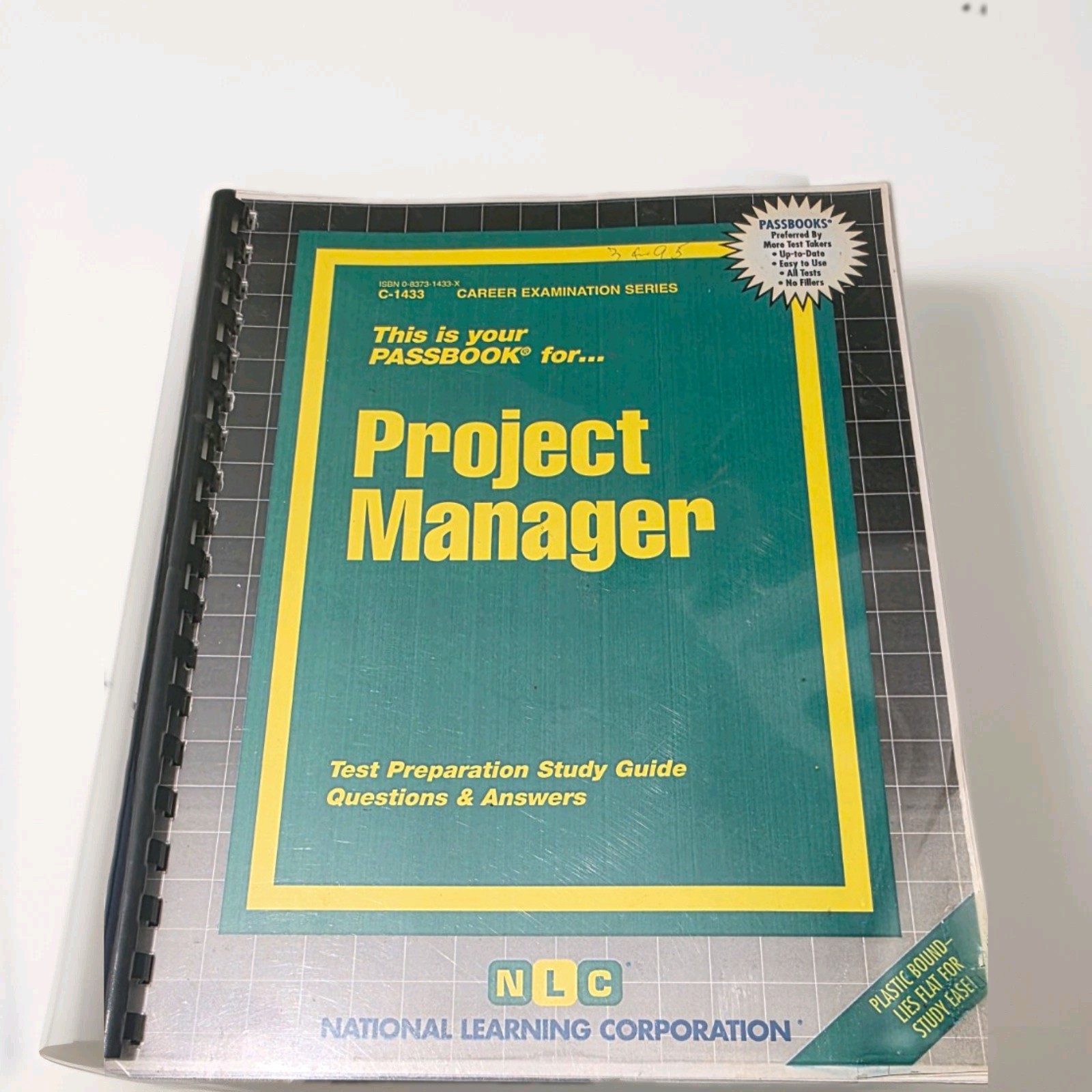 Used Project Manager Exam Practice Upcoming Passbook Civil Service NYC NYS Test