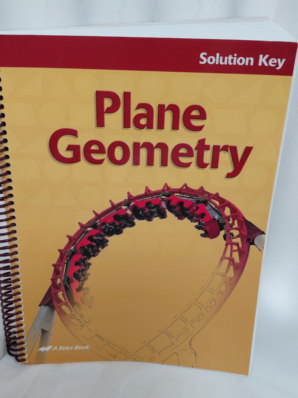 Abeka Plane Geometry 2nd Edition Student Text Tests & Quizzes +Both Answer Keys