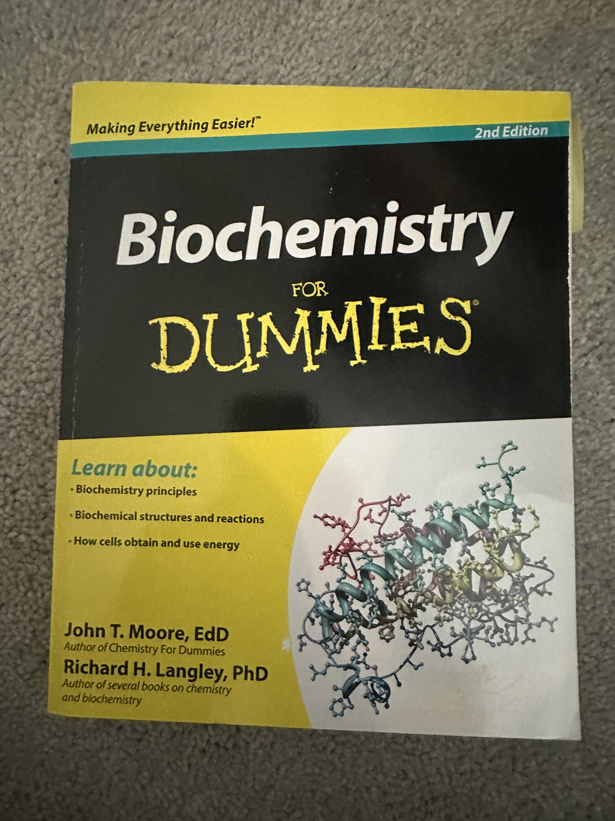Biochemistry for Dummies 2nd Edition