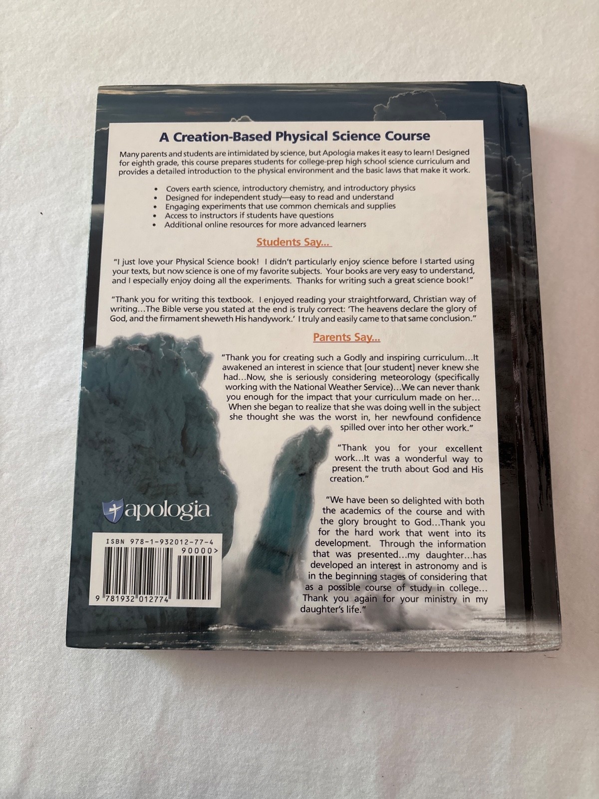 Exploring Creation with Physical Science : Student Text by Jay L. Wile 2nd Ed.