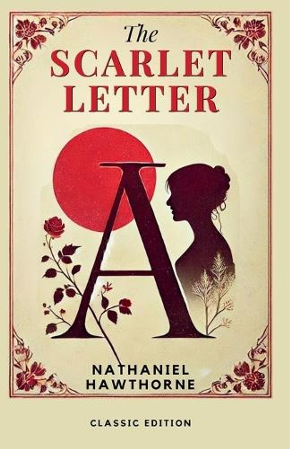 The Scarlet Letter by Nathaniel Hawthorne Paperback Book