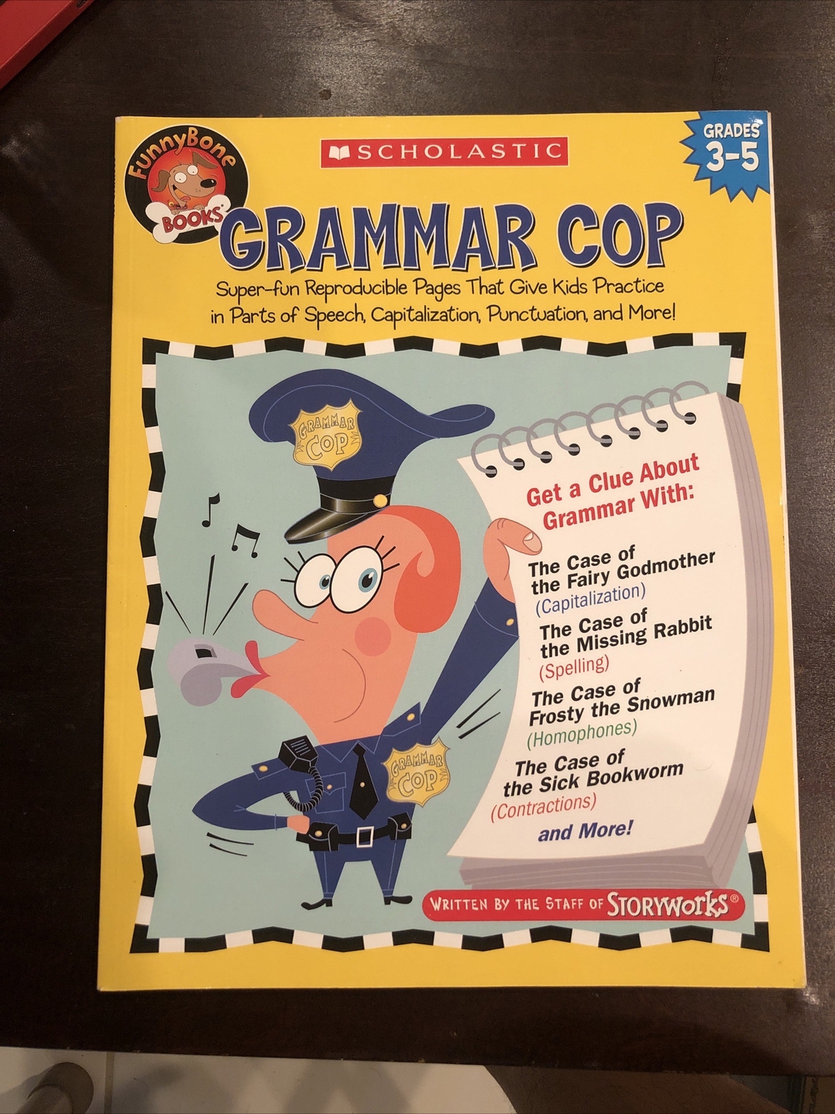 Funnybone Books Grammar Cop by Inc. Staff Scholastic (2004, Trade Paperback)
