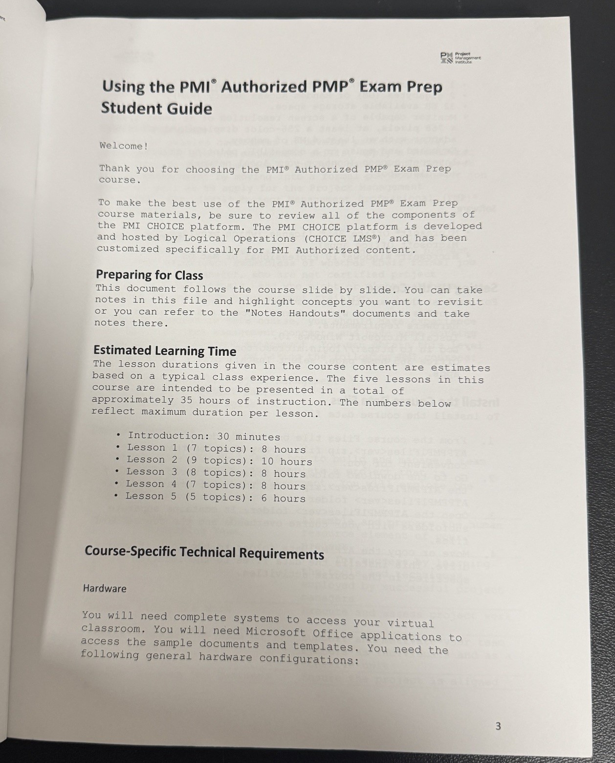 PMI Authorized PMP Exam Prep Version 2.1 Softcover Student Workbook