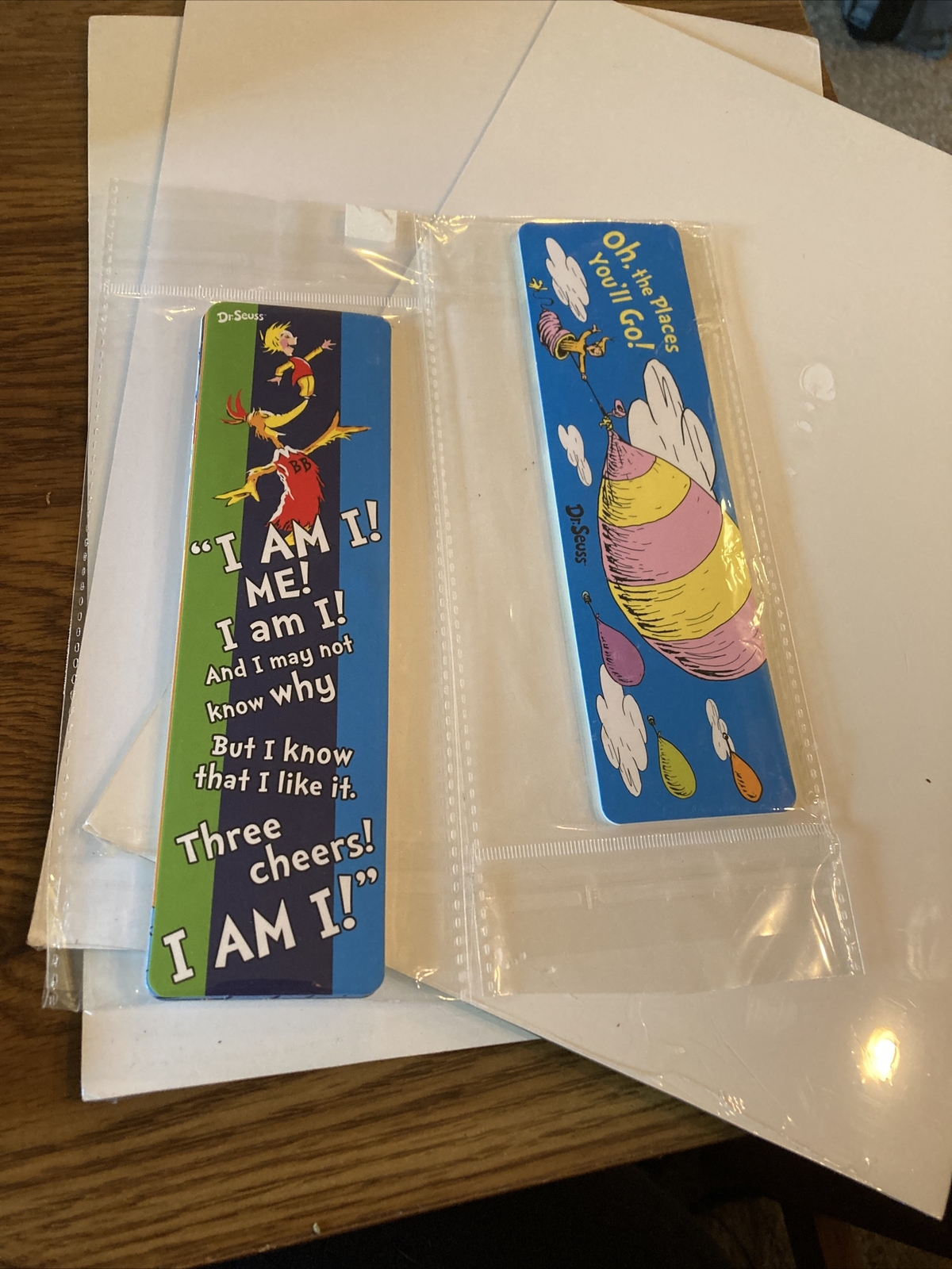 3 Dr. Seuss 2016 Classroom Posters & 2 Bookmark sets, New Sealed !