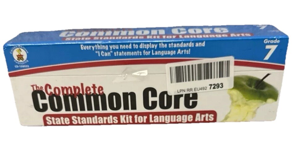 Common Core The Complete State Standards Kit For Language Arts Grade 7 English