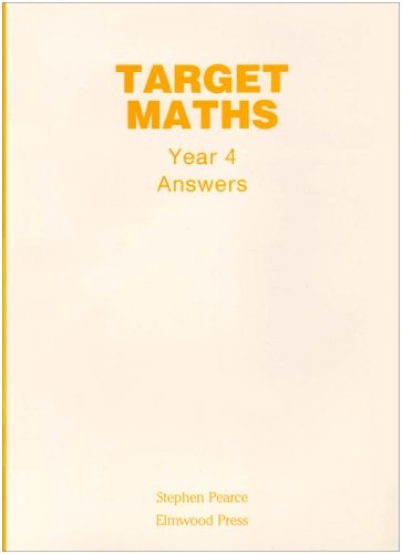 Target Maths: Year 4 Answers by Pearce, Stephen Paperback / softback Book The