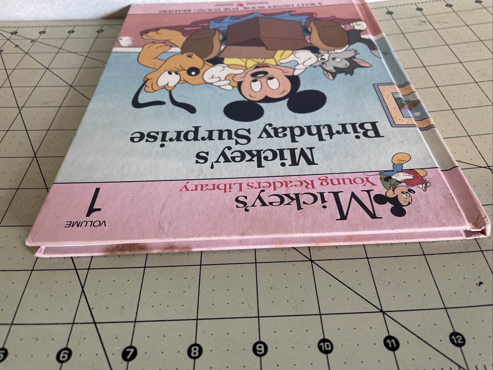 Mickey’s Young Reader Library Book Hardcover Mickey’s Birthday Surprise Vol 1: