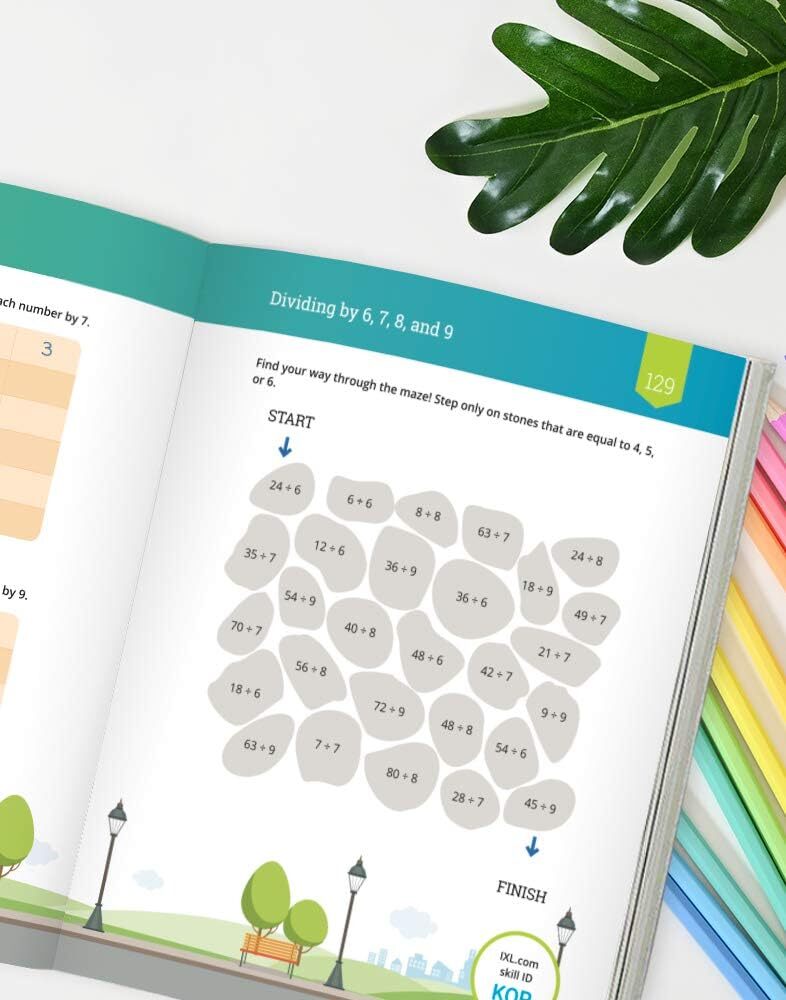 IXL the Ultimate 3Rd Grade Math Workbook, Addition, Subtraction, Multiplication,