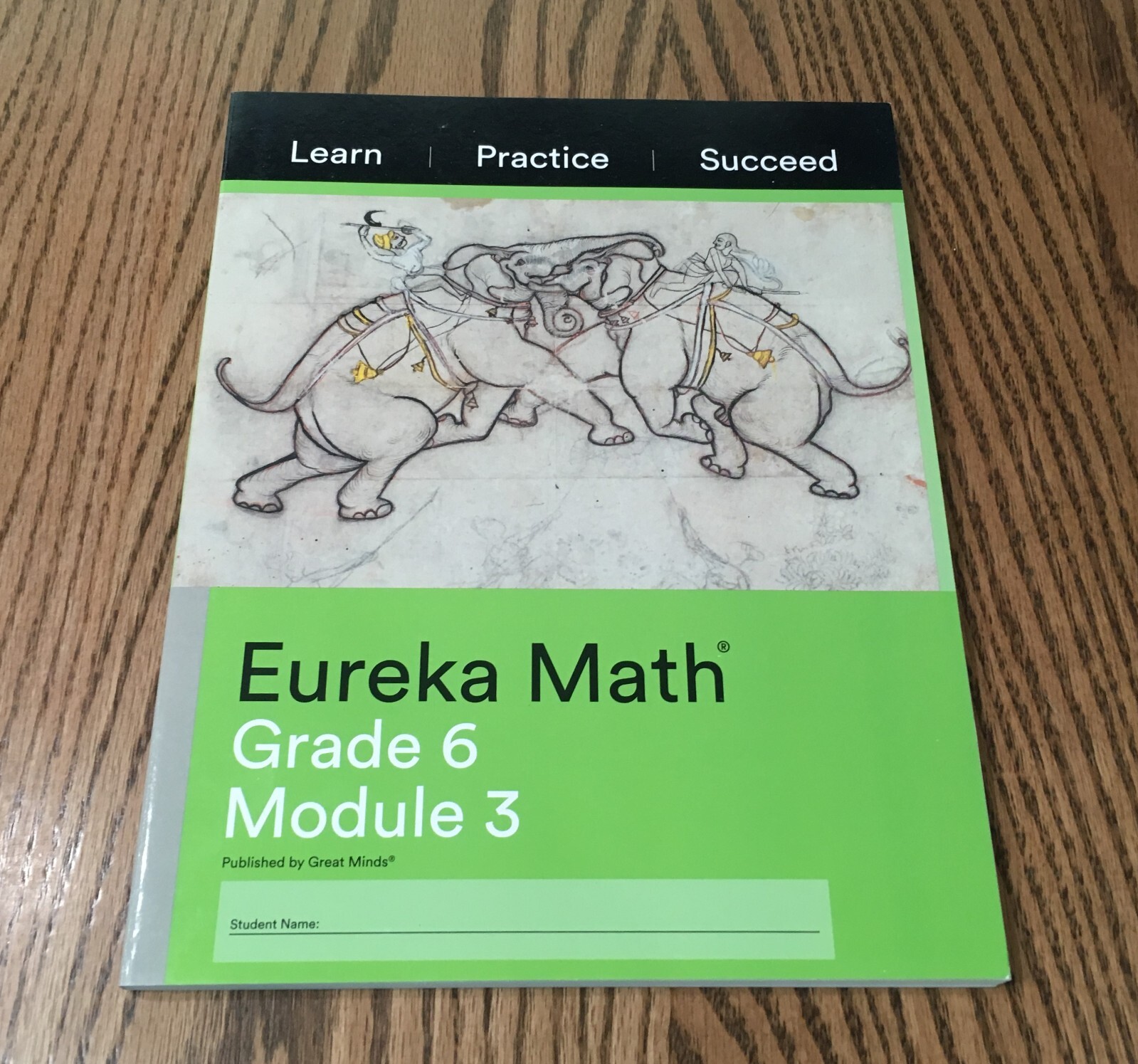 EUREKA MATH / GRADE 6 / MODULE 3 / STUDENT CONSUMABLE WORKBOOK / NEW