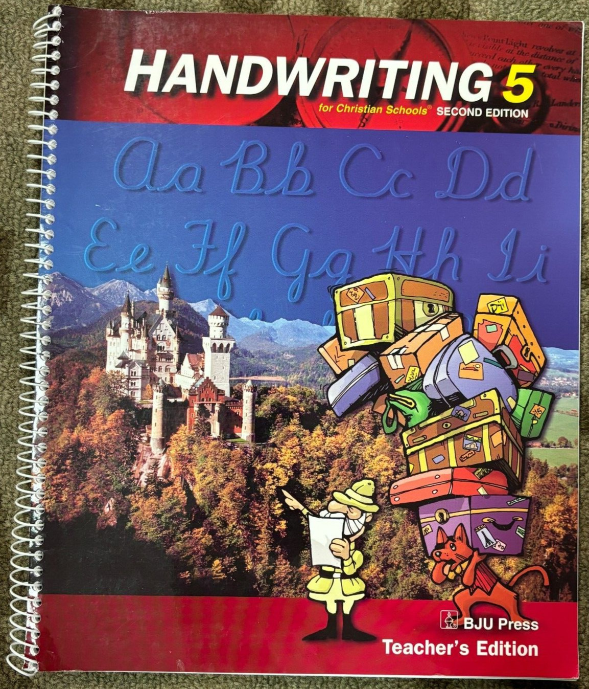 BJU Handwriting 5 Teacher’s Edition, 2nd edition – VERY GOOD