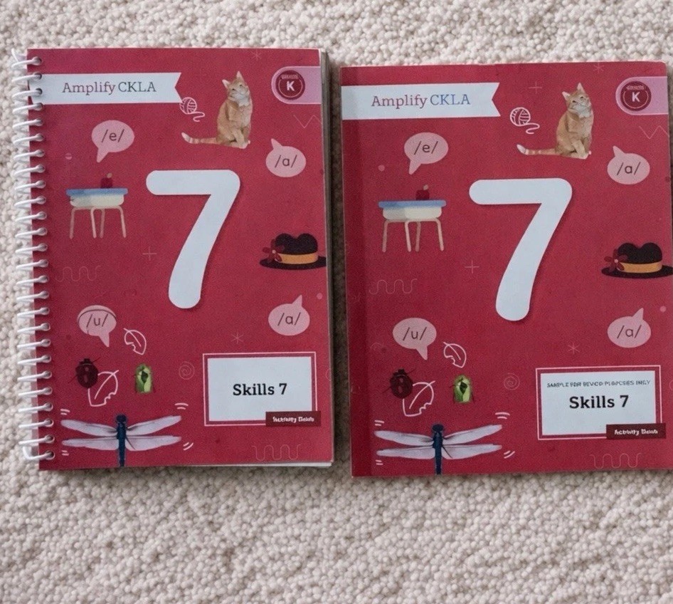 Amplify CKLA K Skills 7 Teacher Guide, Activity & Reader NEWEST EDITION
