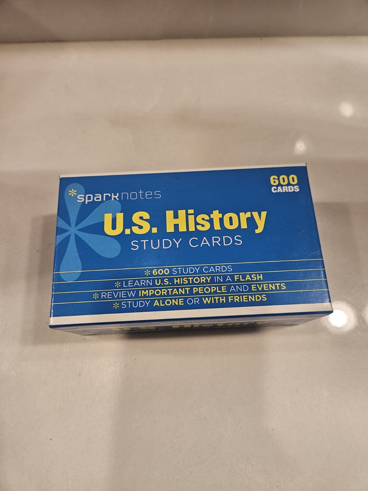 SparkNotes US HISTORY Study Cards Full Set – 600 Cards – 2004