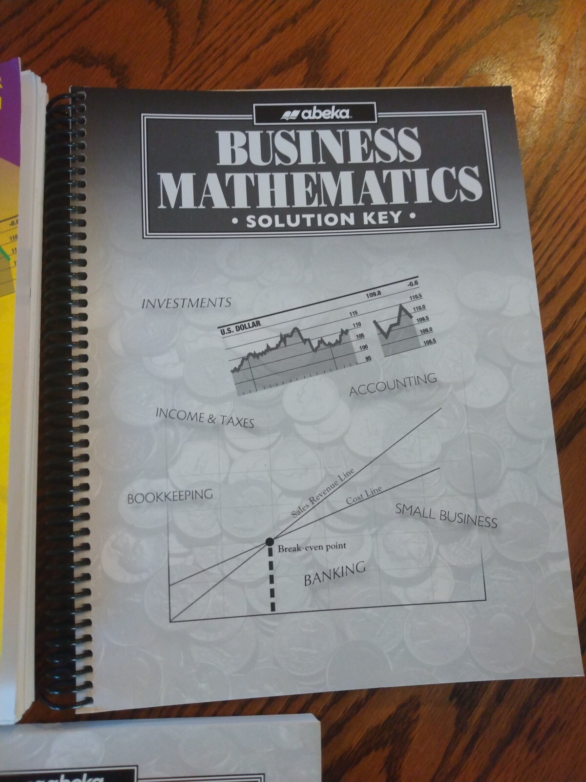 Abeka Business Mathematics Second Edition. 3 Book Set. 2015