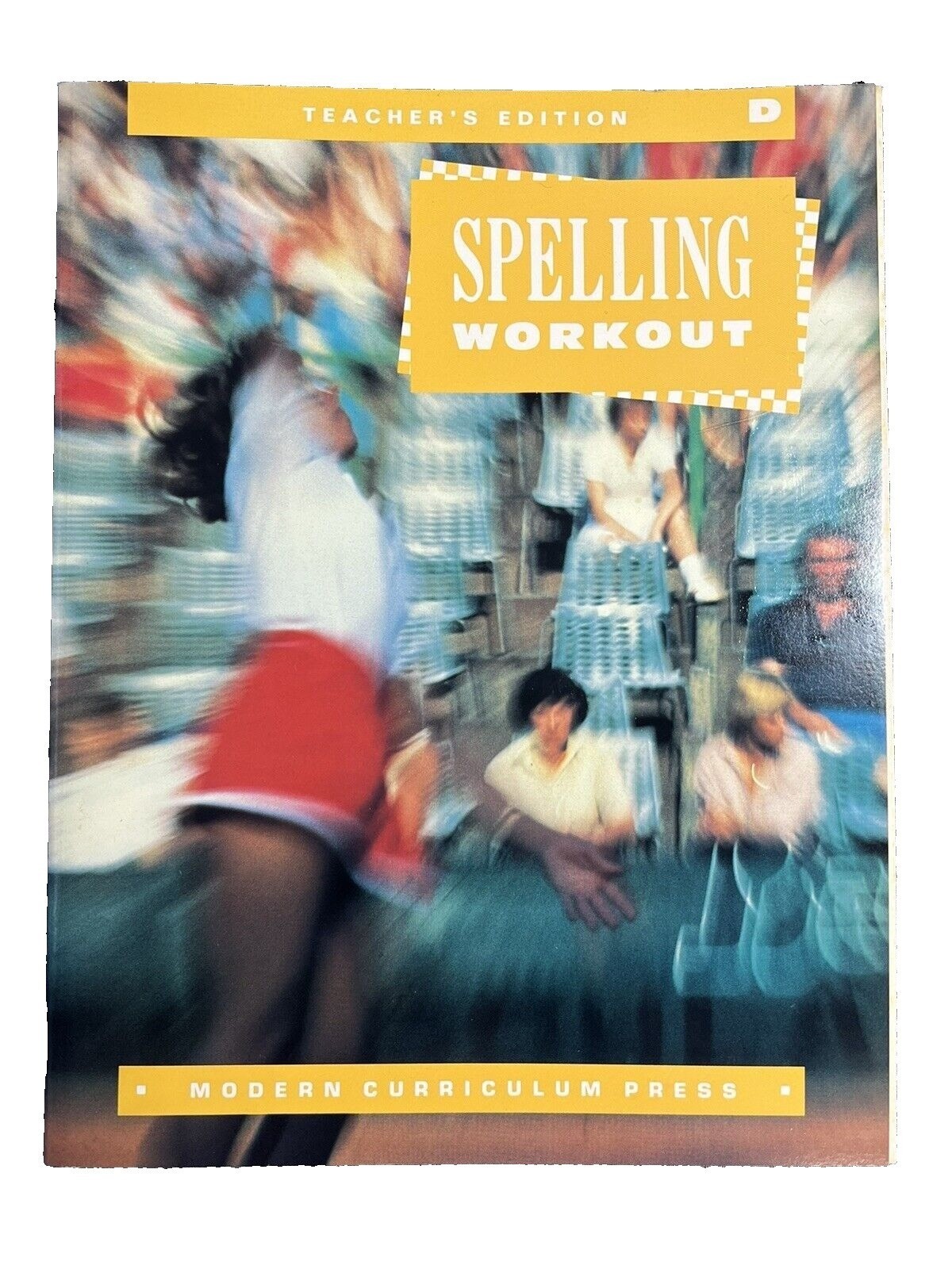 MCP Spelling Workout Level D Teachers Edition~1994 Paperback~Homeschool ~ T5 02