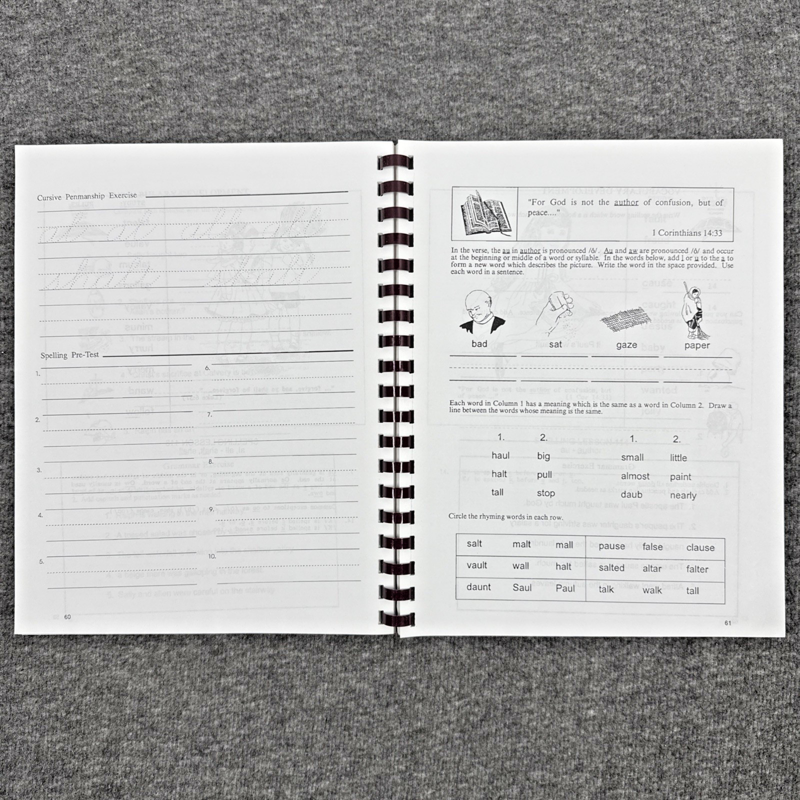 Christ Centered Phonics Workbook Level C:3 (1st & 2nd Grade) by Doreen Claggett