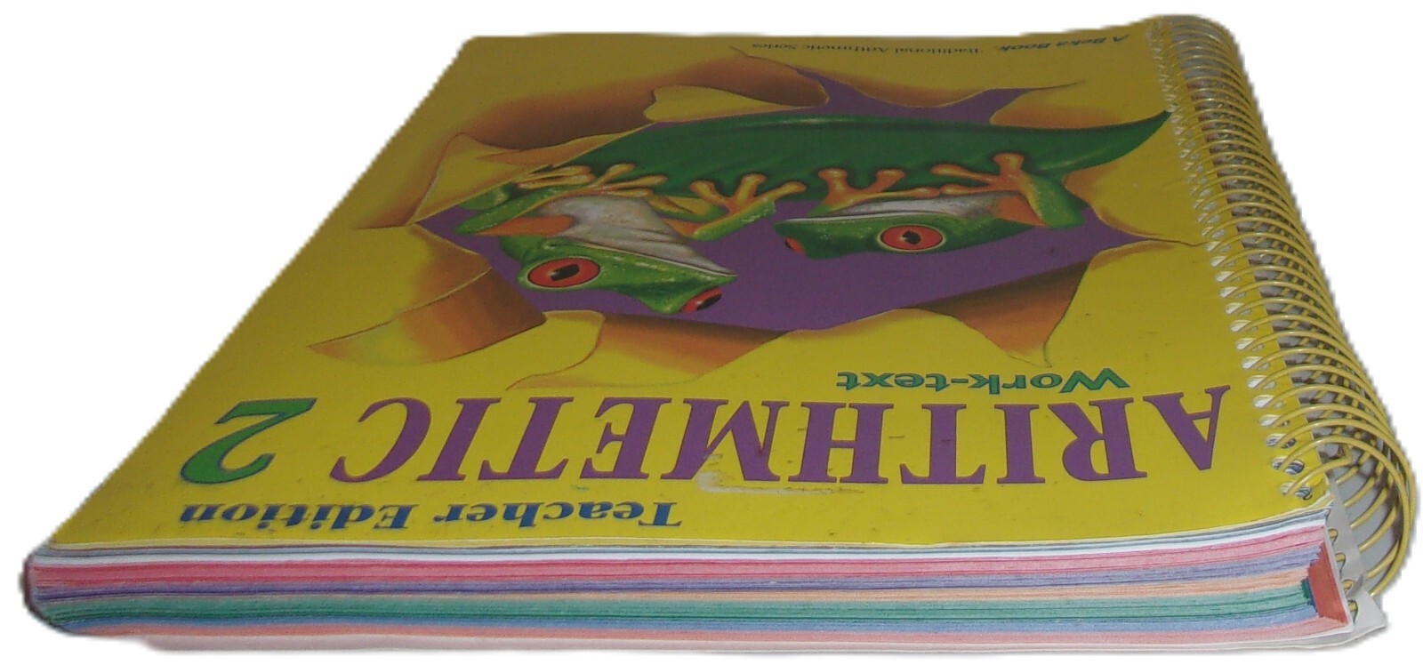 Arithmetic 2 Work-text Teacher Edition, A Beka Book (41718009), 2003