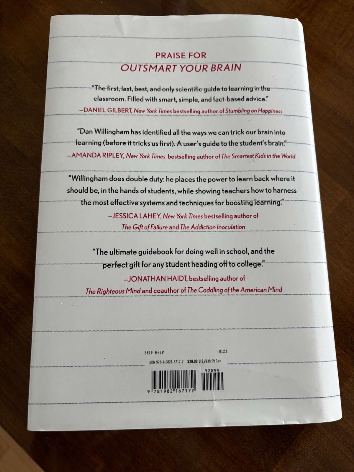 Outsmart Your Brain: Why Learning is Hard and How You Can Make It Easy