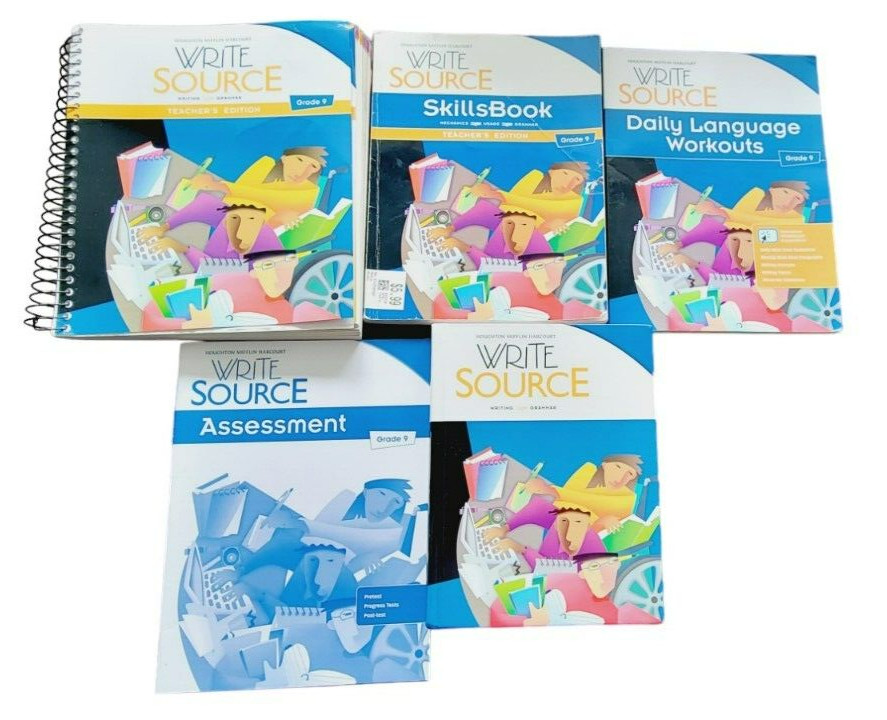 Write Source Curriculum Set Grade 9 English Writing Program Student Workbook
