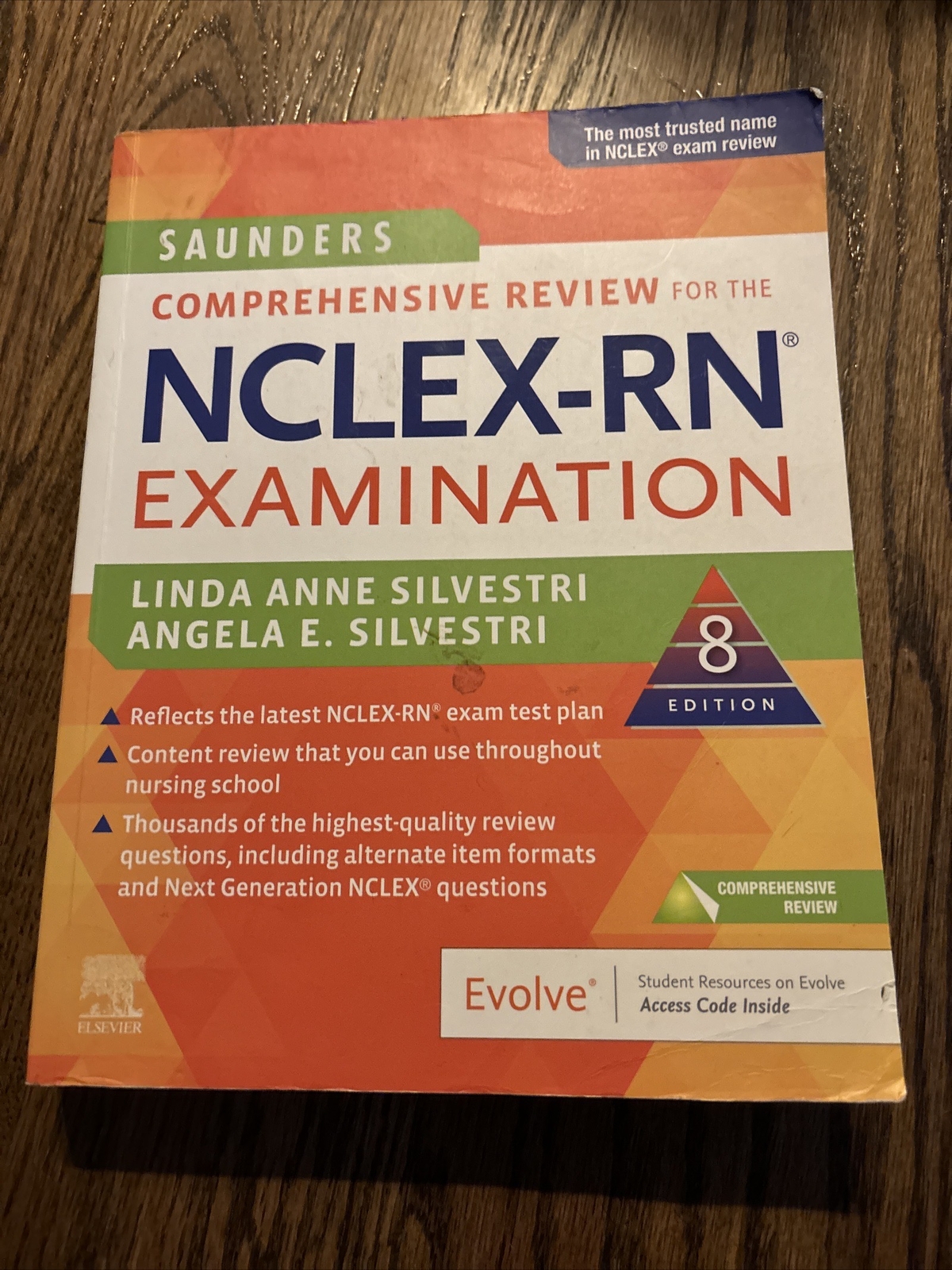 Saunders Comprehensive Review for the NCLEX-RN® Exam 8th Edition- WITH CODE