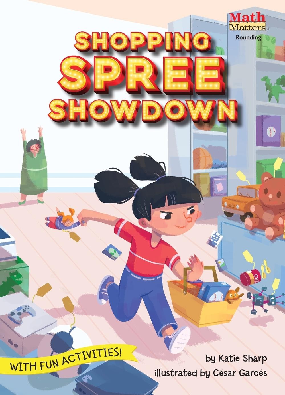 Shopping Spree Showdown: Rounding by Katie Sharp (English) Paperback Book