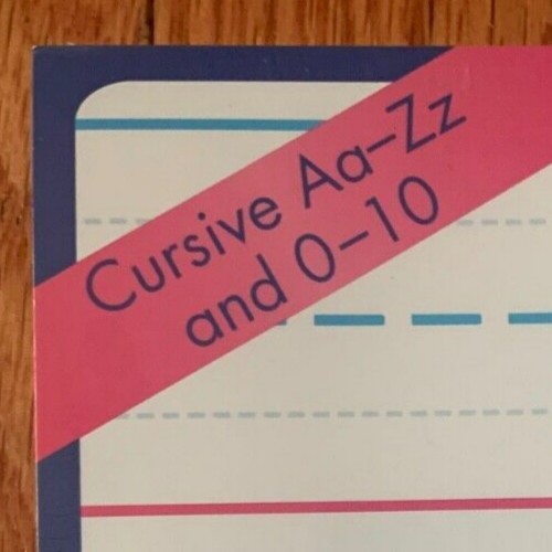 A Beka Book SEALED Cursive Formation Flashcards A-Z 0-10, 30 Cards 