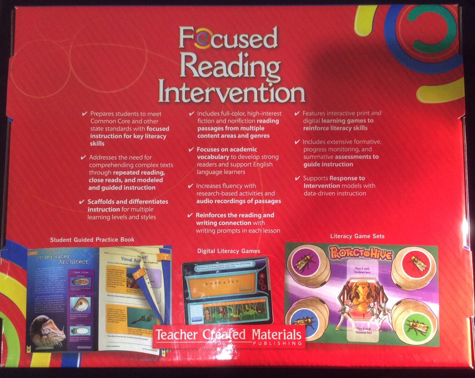 Focused Reading Intervention Level 6 Kit Teacher Created Materials