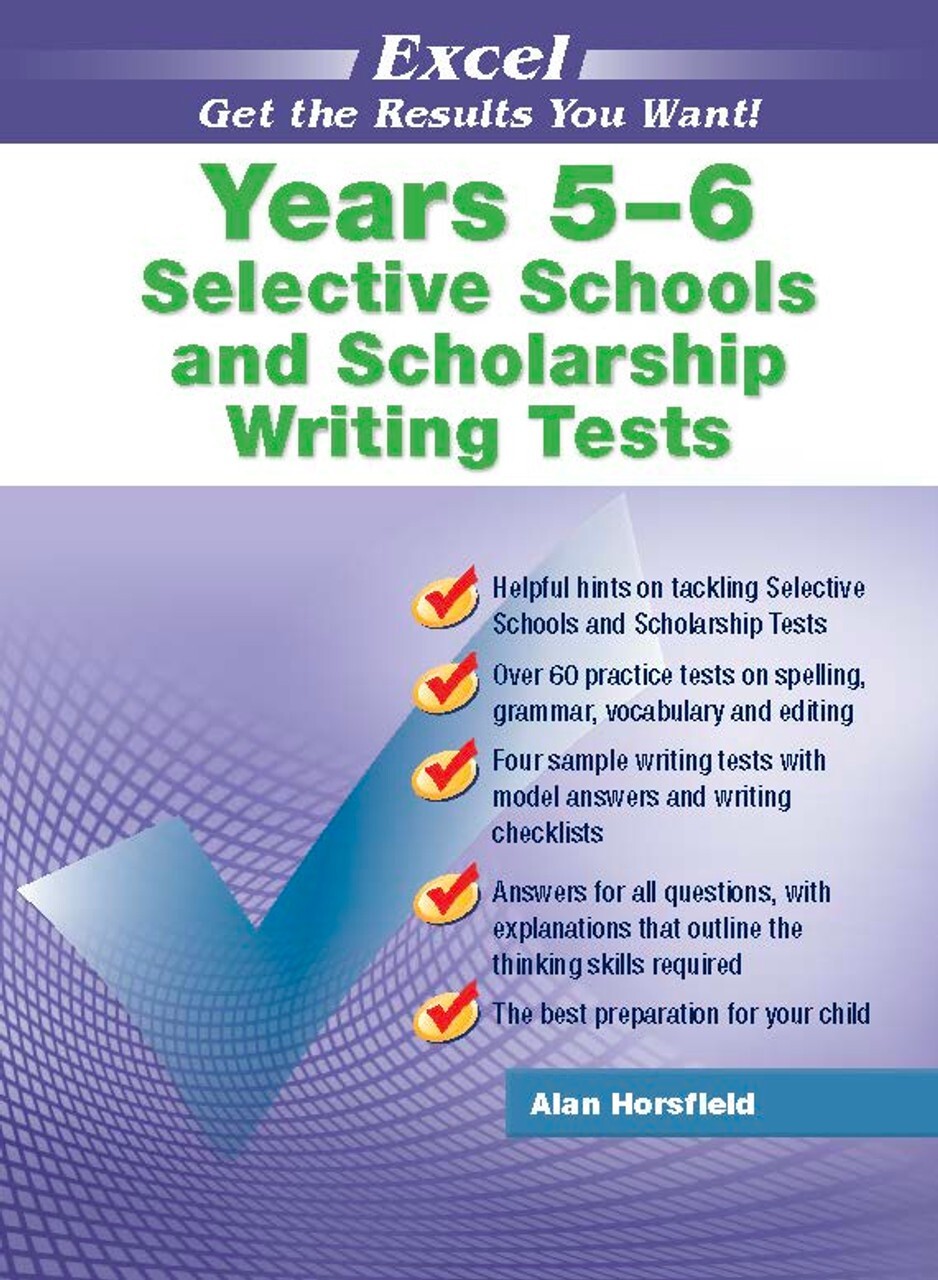Excel Selective Schools & Scholarship Tests 7 Books Pack Year 5- 6 New Edition