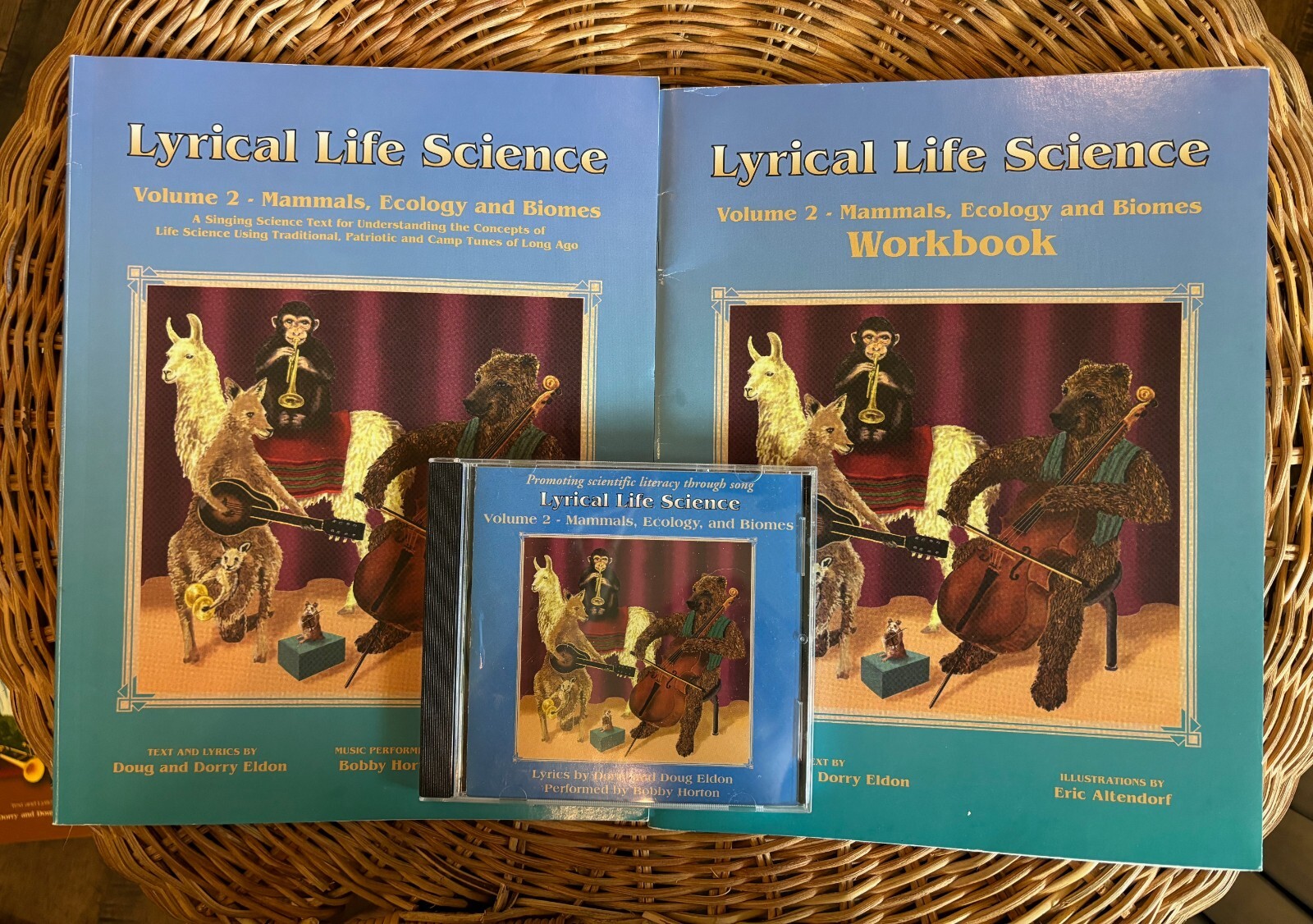 Lyrical Life Science Volume 2 Mammals, Ecology, and Biomes (Text, Workbook, CD)