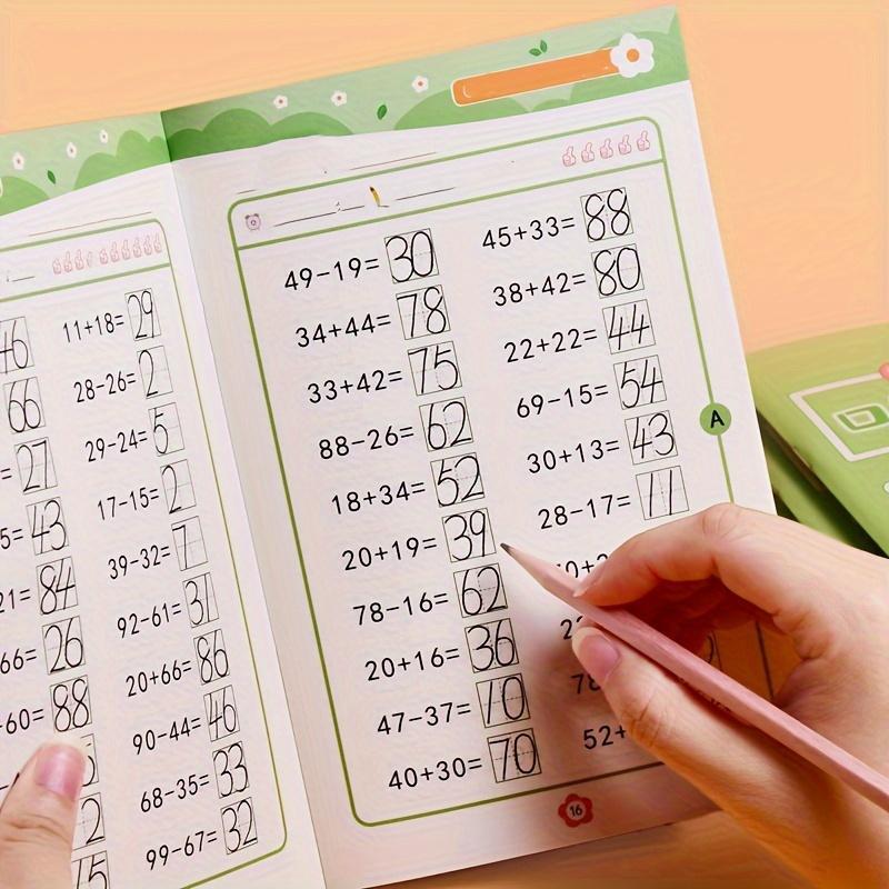 4-Book Math Set: Addition, Subtraction, Multiplication & Division Practice