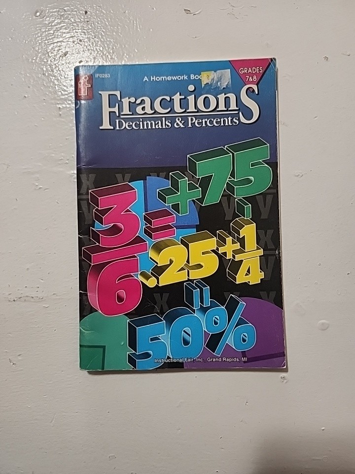 Fractions Decimals & Percents