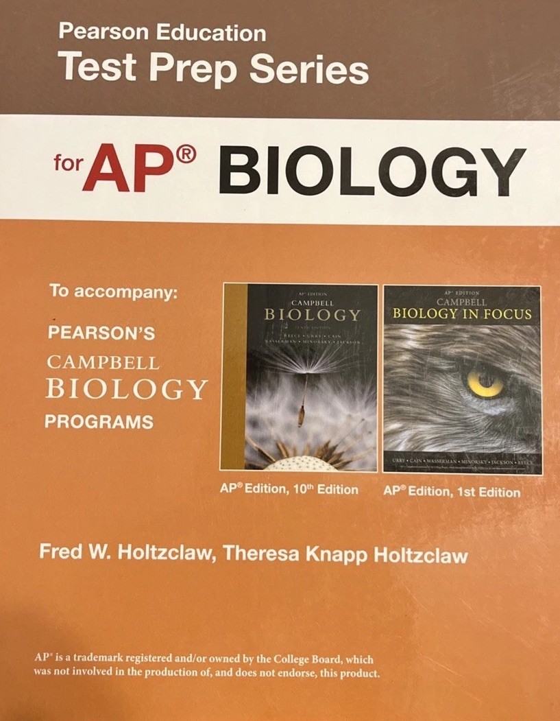Pearson Education Test Prep Series for AP Biology, 2014