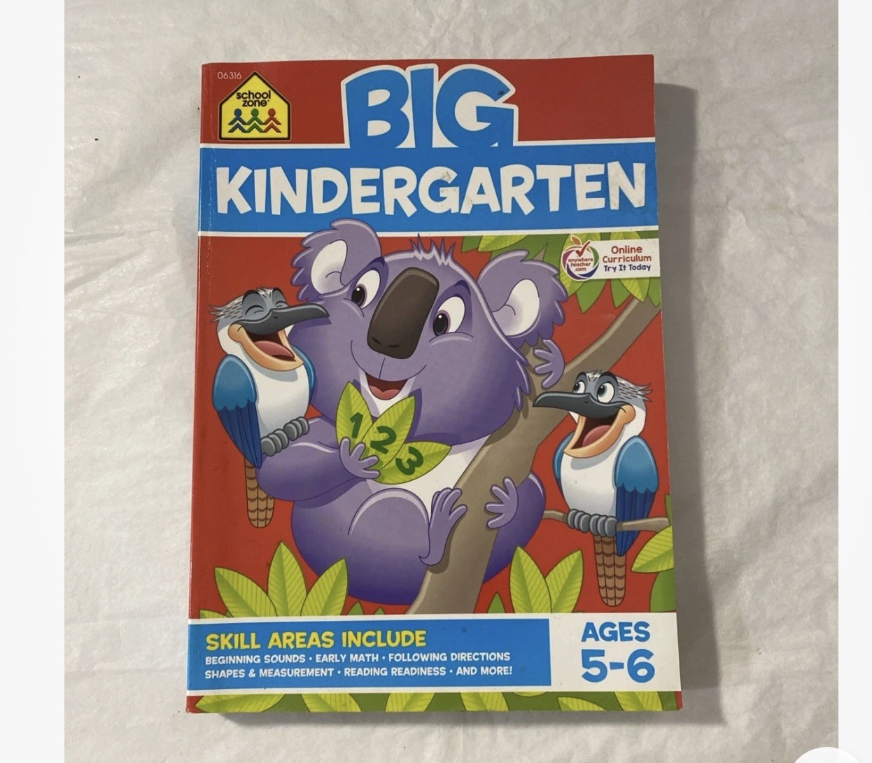 Big Kindergarten by School Zone Publishing Company Staff (2019, Trade Paperback)