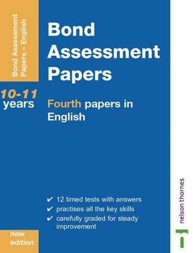 Bond Assessment Papers – Fourth Papers in English… by Lindsay, Sarah Paperback