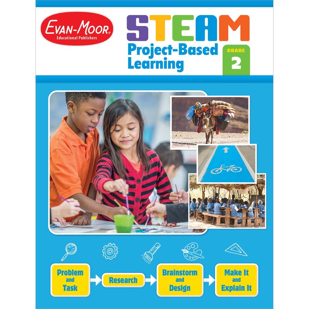 STEAM Project-Based Learning Teacher Resource Book Grade 2 Paperback Ages 7-8