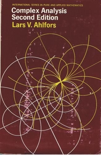COMPLEX ANALYSIS: AN INTRODUCTION TO THE THEORY OF By Lars Ahlfors – Hardcover