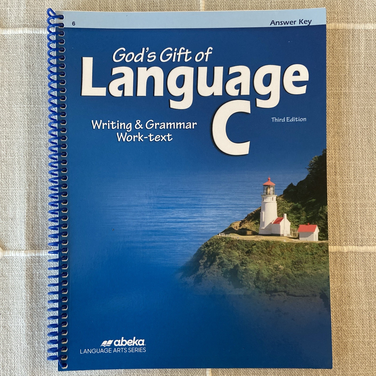 ABEKA 6th Gr LANGUAGE C TEACHER ANSWER KEY to Work-text worktext grammar writing