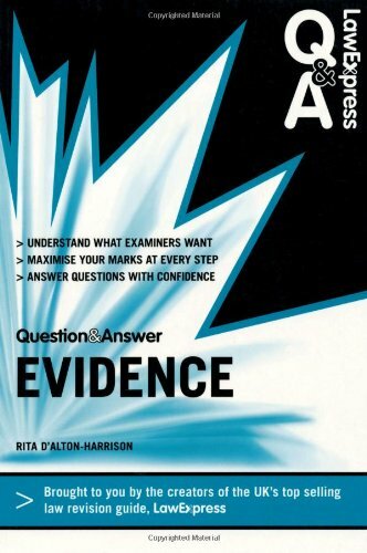 Law Express Question and Answer: Evidence Law (Q&A Re… by D’Alton-Harrison, Ri