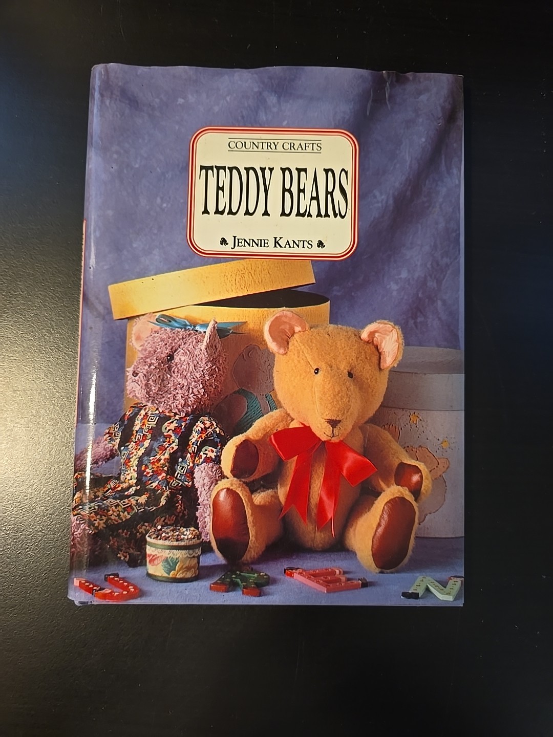 Country Crafts Teddy Bears By Jennie Kants Patterns Material Sewing Projects