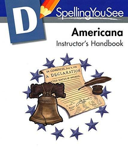 Spelling You See Level D: Americana Instructor’s Handbook – Paperback – GOOD