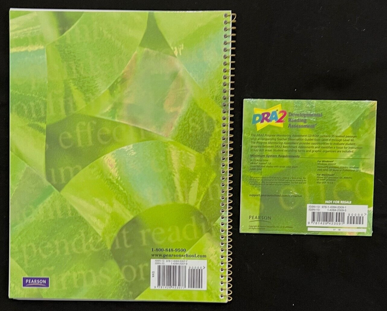 DRA2 (Develop. Reading Assessment) -PROGRESS MONITORING TEACHER GUIDE, CARDS, CD