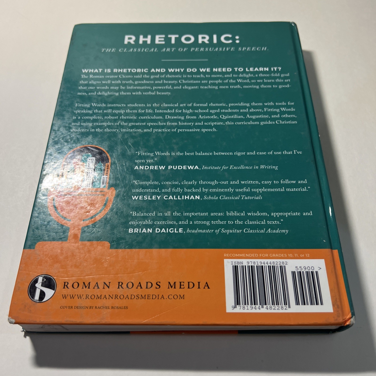 Fitting Words Classical Rhetoric Textbook 2018 Homeschool Curriculum High School