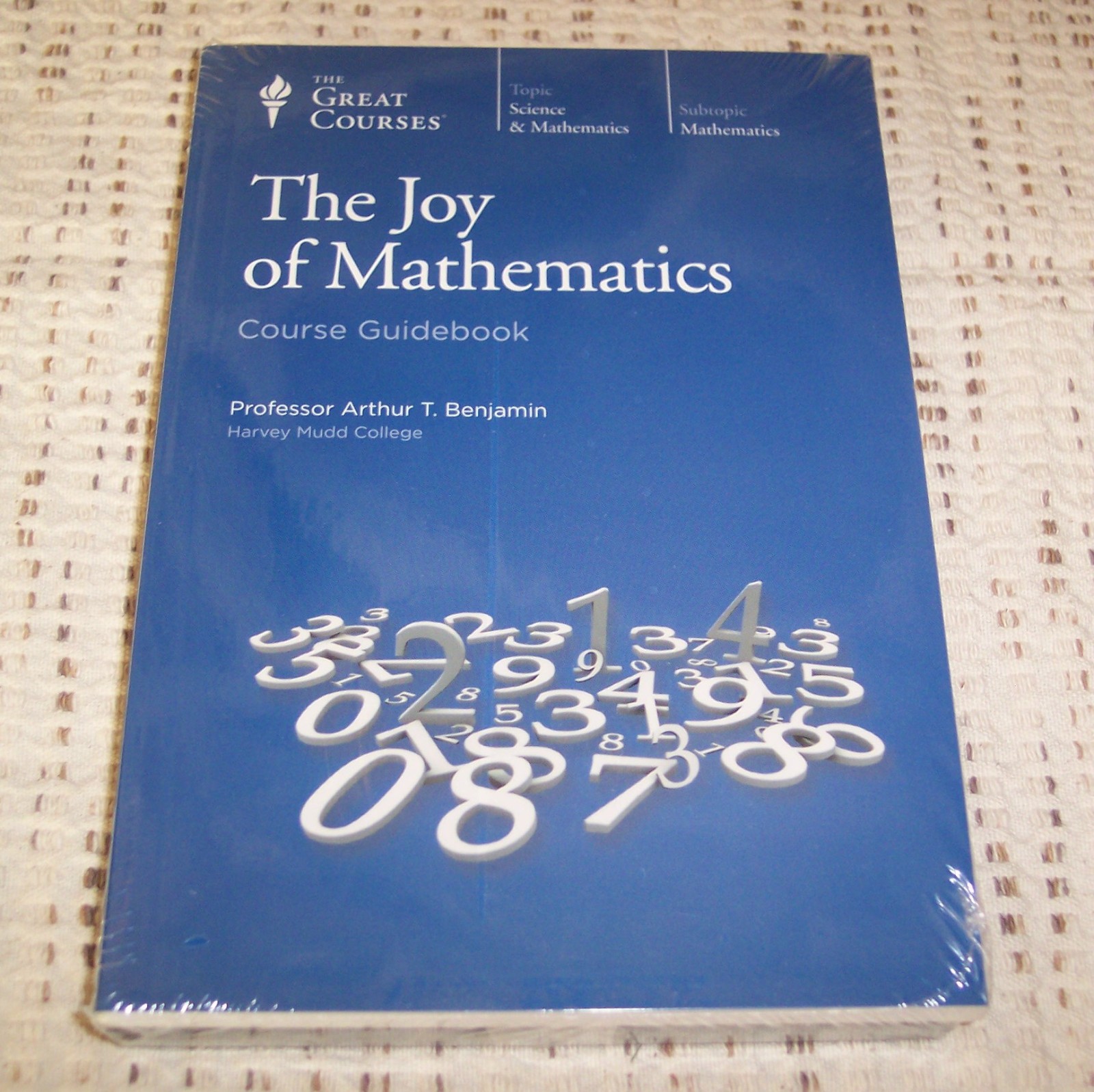 The Great Courses 4 DVD + Course Book The Joy Of Mathematics Brand New