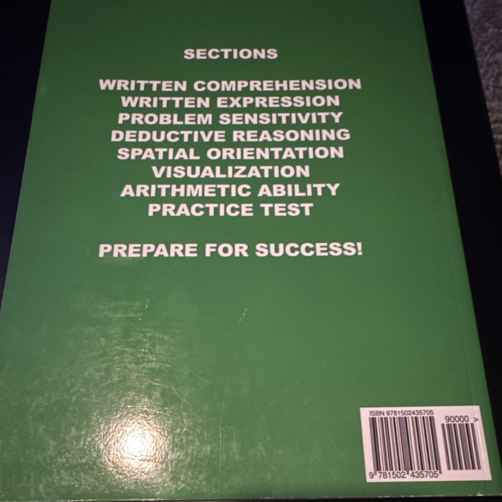 Sanitation Worker NYC Study Guide Book Angelo Tropea ISBN 9781502435705