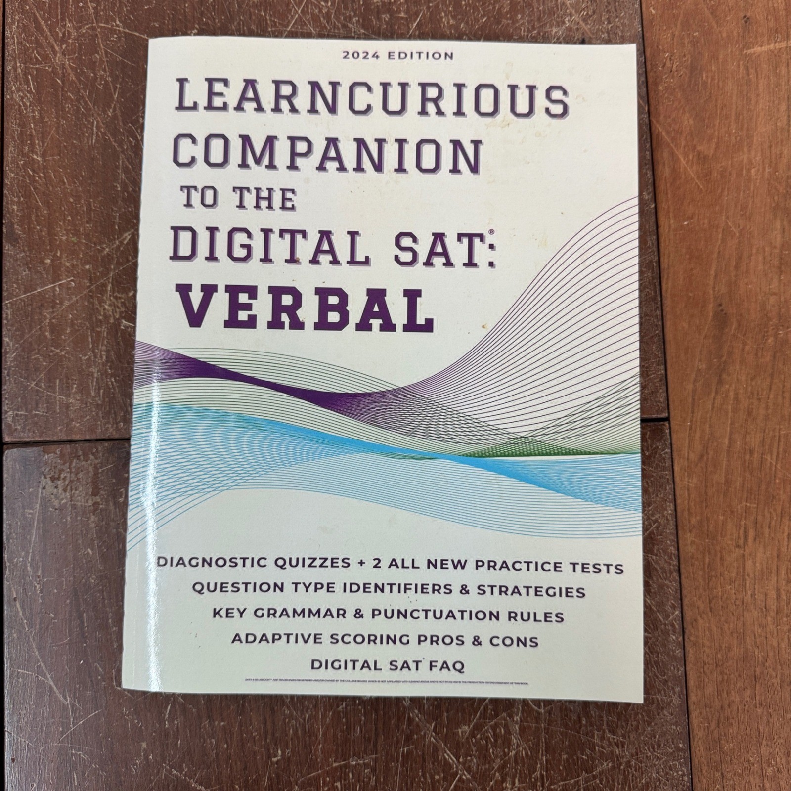 LearnCurious Companion Digital SAT Verbal 2024 Edition Prep Book