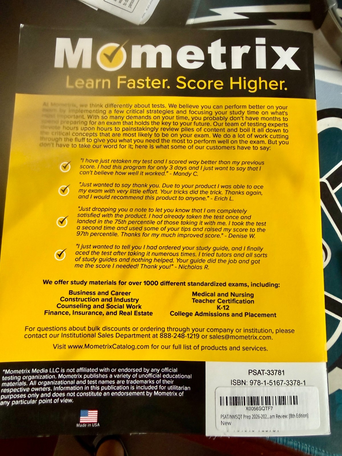 PSAT/NMSQT Prep 2026-2027 Study Guide – 8th edition